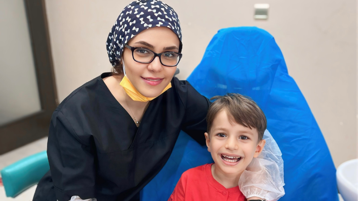 دندانپزشکی کودکان و اطفال در گیشا- مرکز دندانپزشکی گیشا آرام دنتال