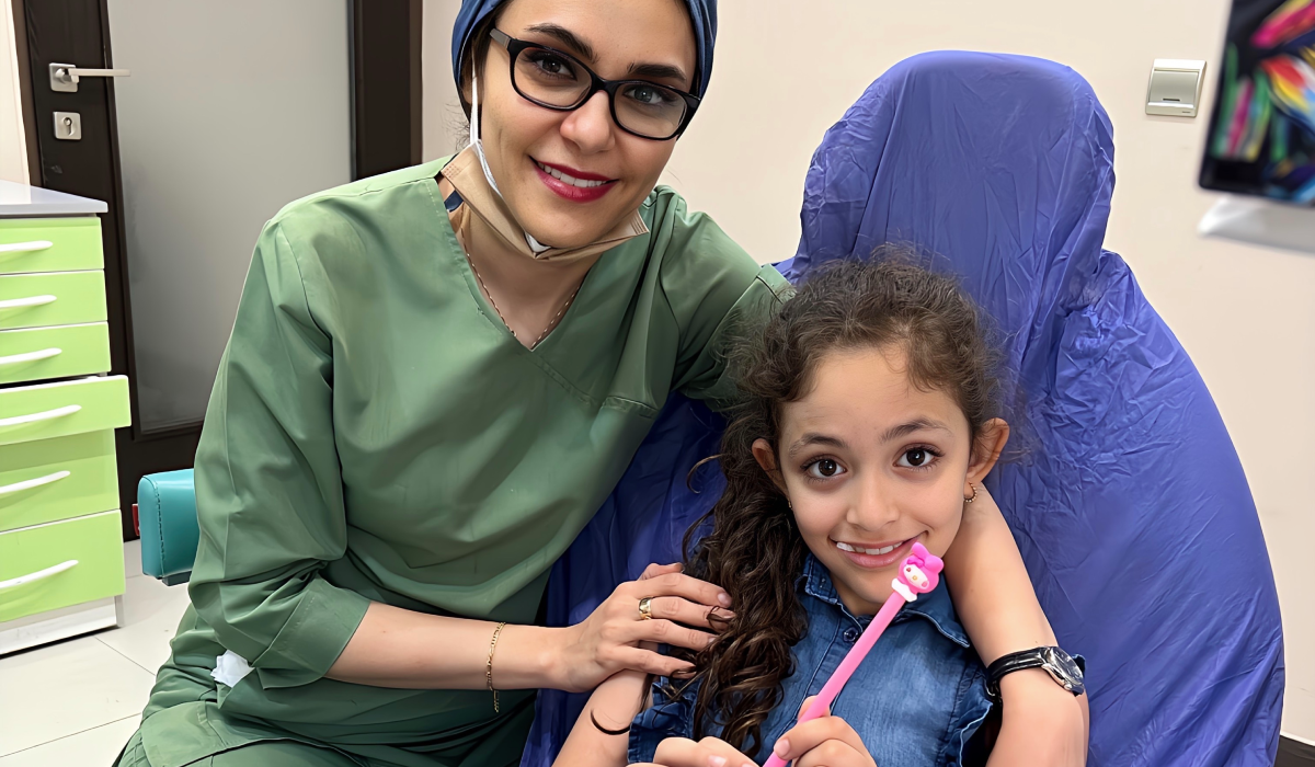 دندان پزشک کودک- دندانپزشکی گیشا آرام