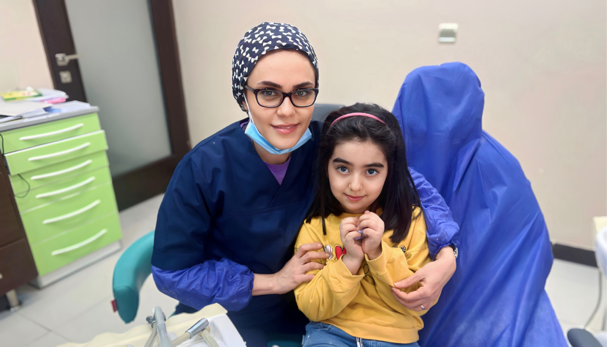 عفونت دندان کودک- دندانپزشکی گیشا آرام دنتال