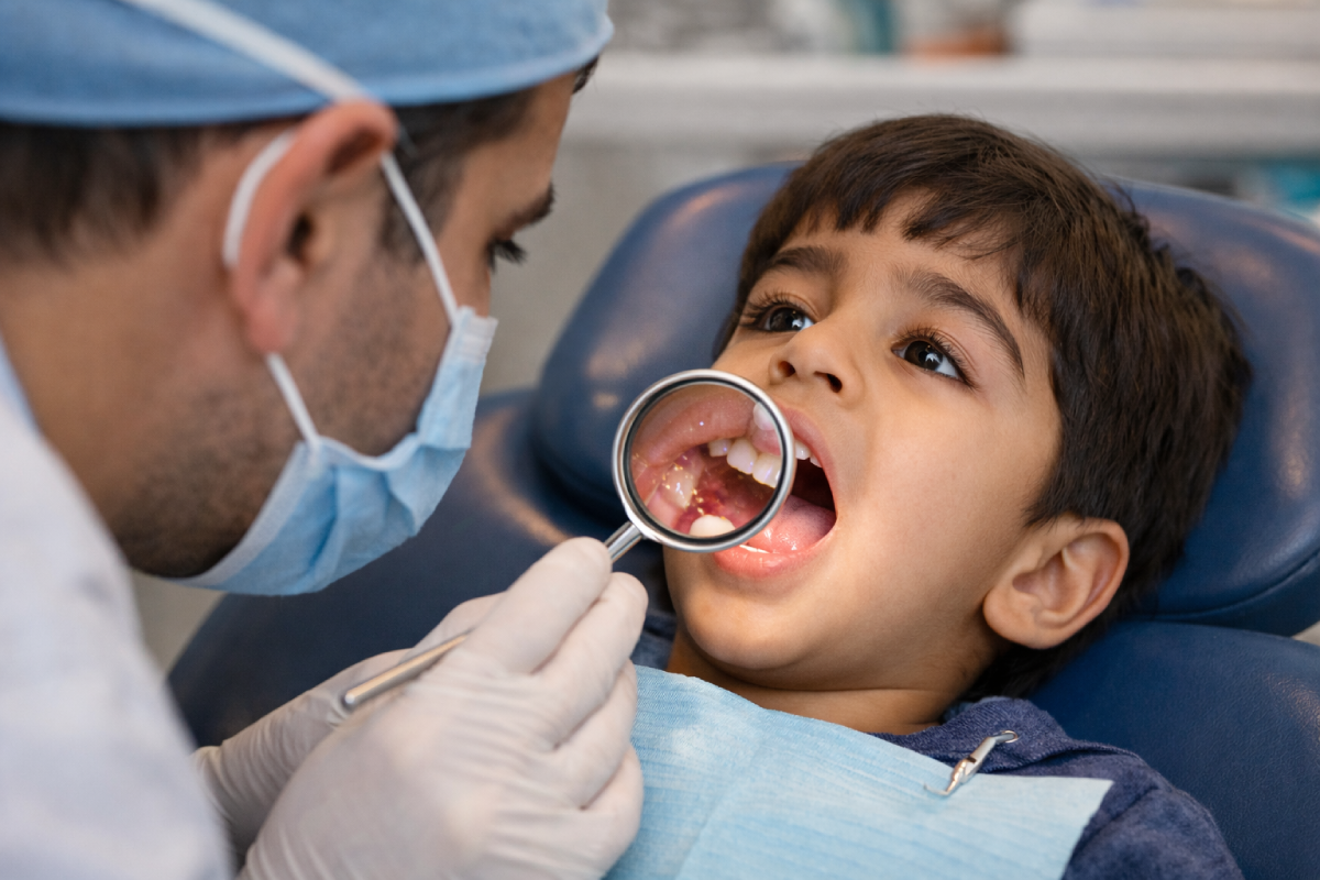 کیست دندان کودک- دندانپزشکی گیشا آرام دنتال